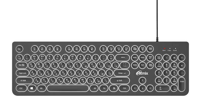 Ritmix rkc 105w не работает клавиатура